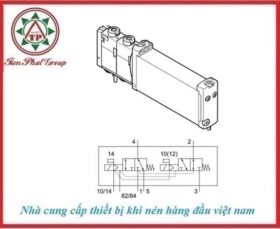 VUVG-B14-T32H-MZT-F-1T1L-EX2C