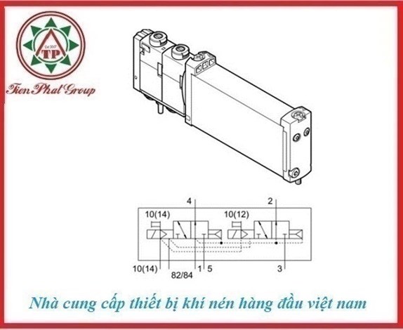 VUVG-B14-T32U-AZT-F-1T1L-EX2C