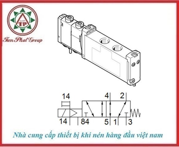 VUVG-S14-M52-MZT-G18-1T1L